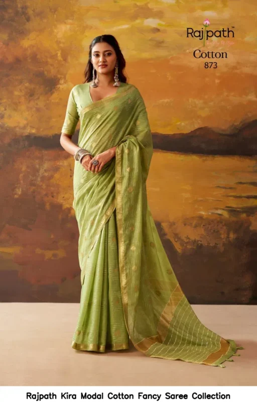 Rajpath Kira Modal Cotton Fancy Saree Collection