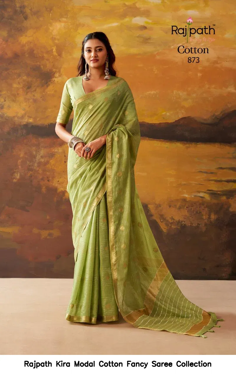Rajpath Kira Modal Cotton Fancy Saree Collection