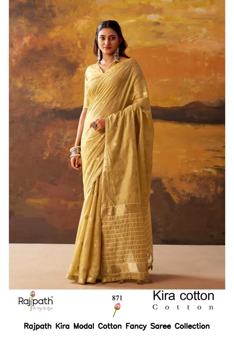 Rajpath Kira Modal Cotton Fancy Saree Collection - Image 3
