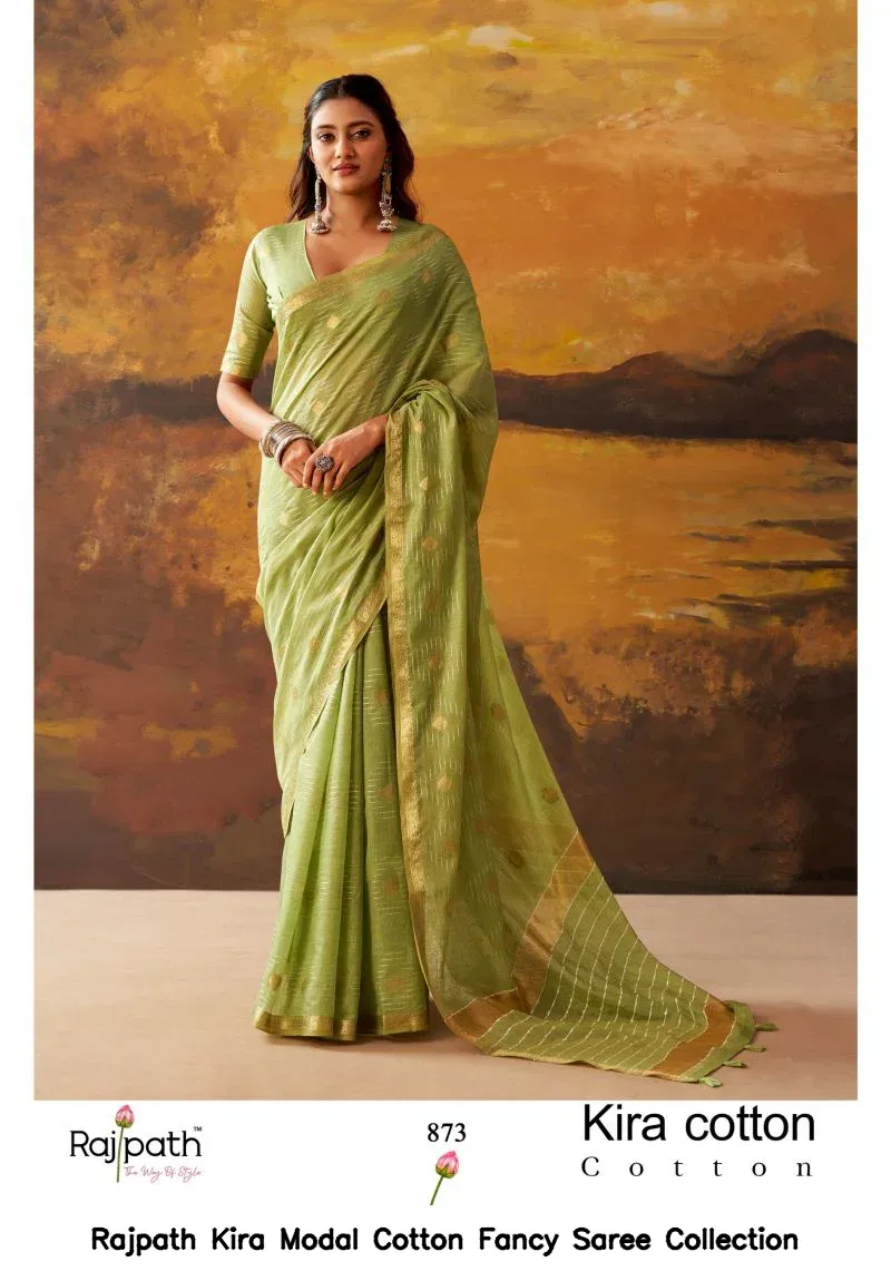 Rajpath Kira Modal Cotton Fancy Saree Collection - Image 6