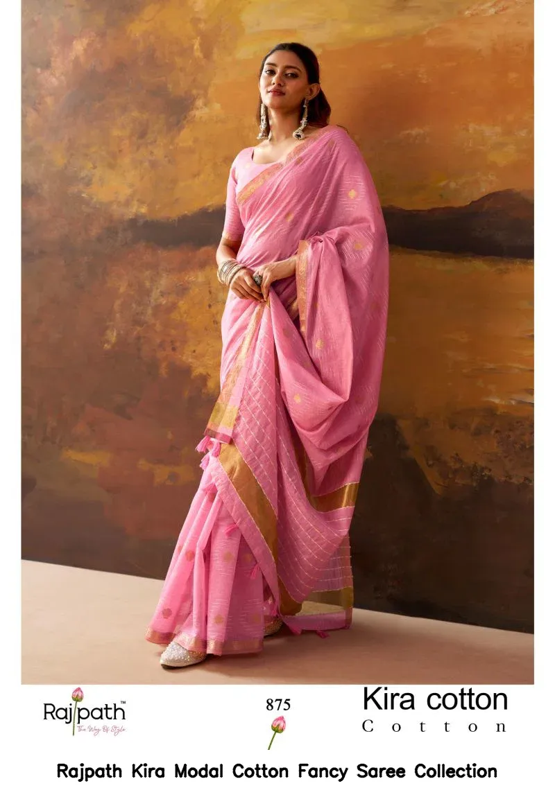 Rajpath Kira Modal Cotton Fancy Saree Collection - Image 8