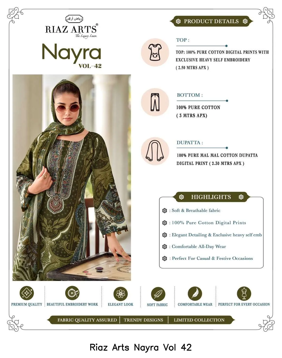 Riaz Arts Nayra Vol 42 - Image 8