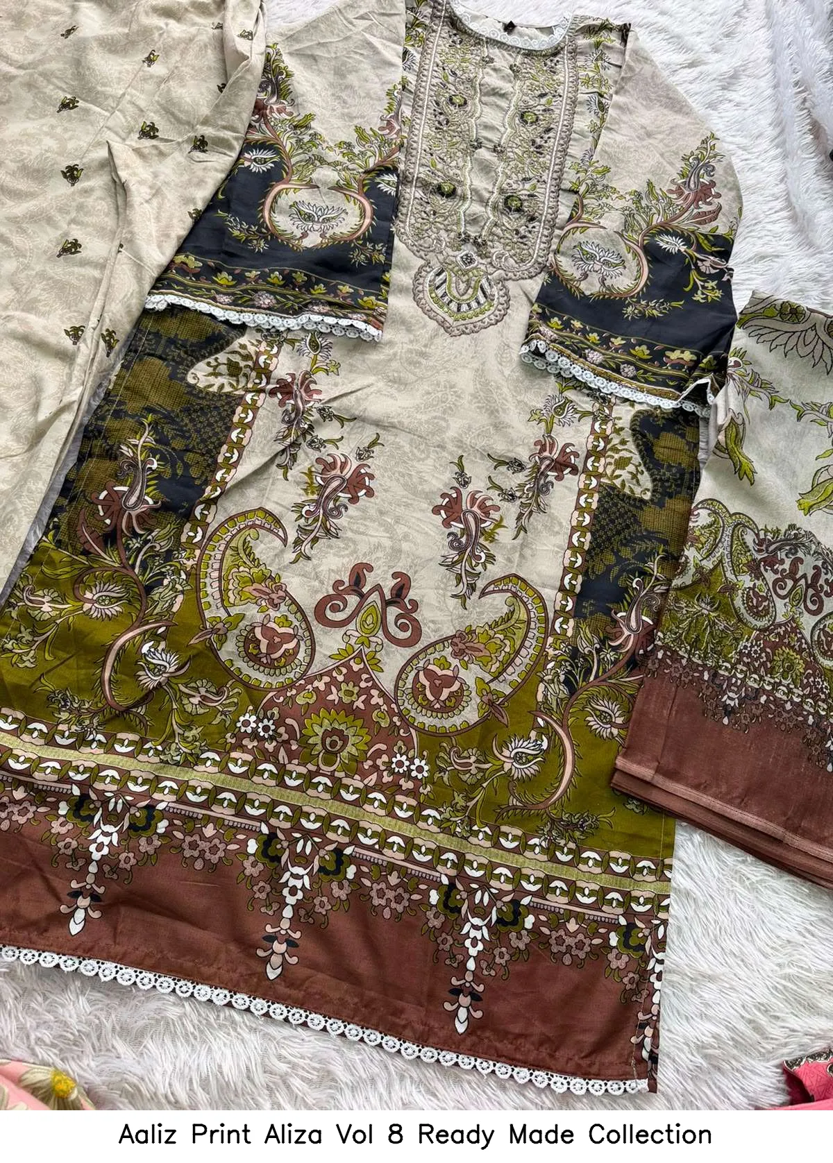 Aaliz Print Aliza Vol 8 Ready Made Collection - Image 3
