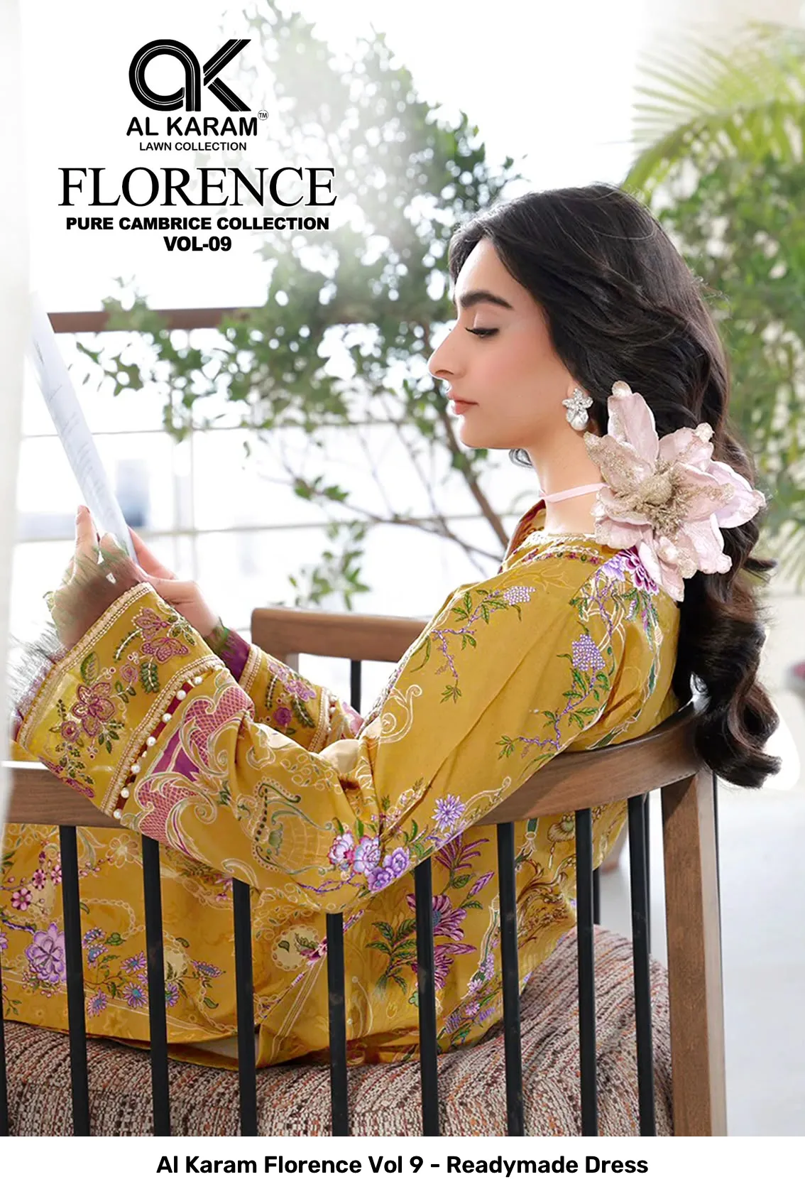 Al Karam Florence Vol 9 - Readymade Dress