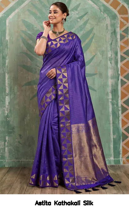 Astita Kathakali Silk