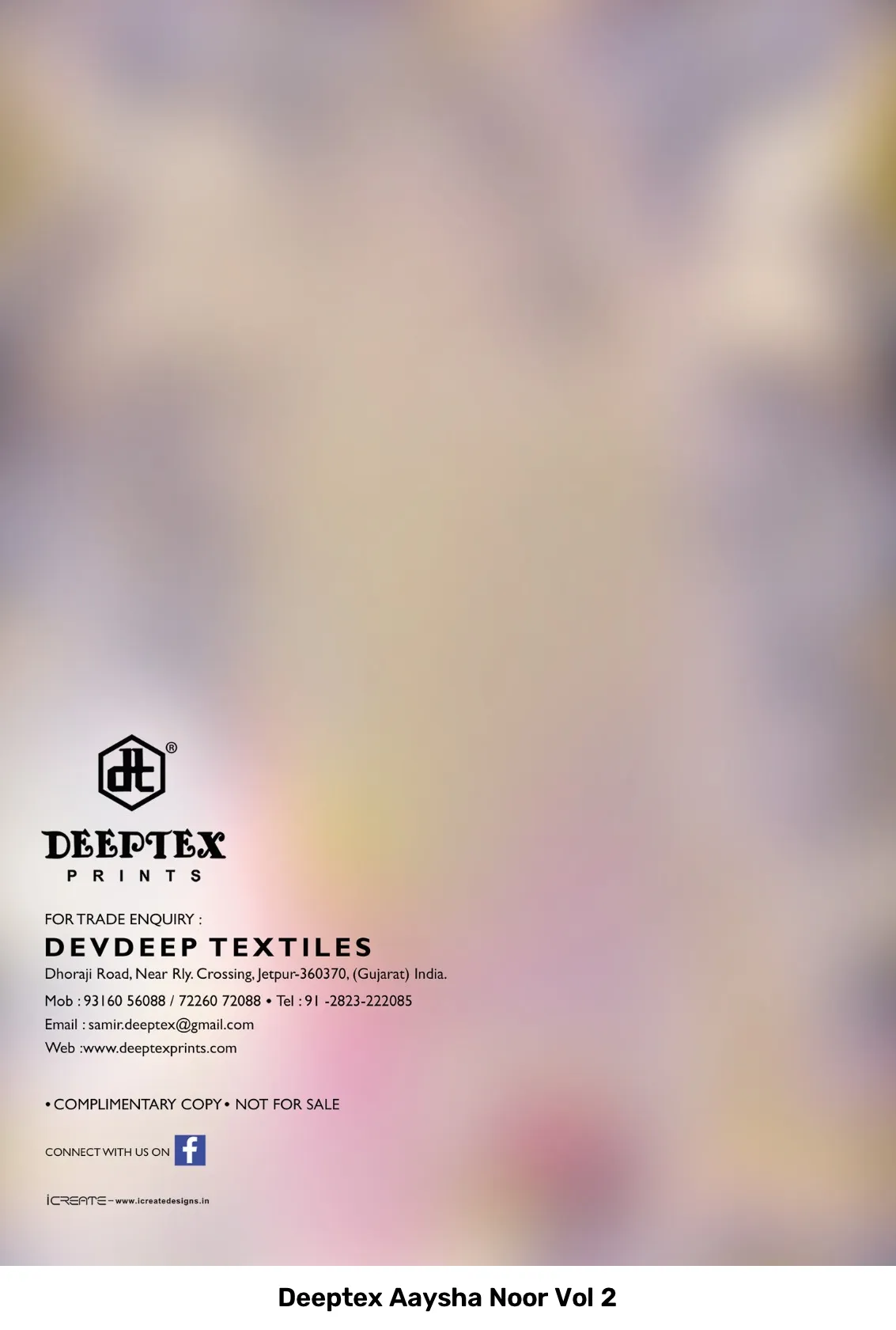 Deeptex Aaysha Noor Vol 2 - Image 2