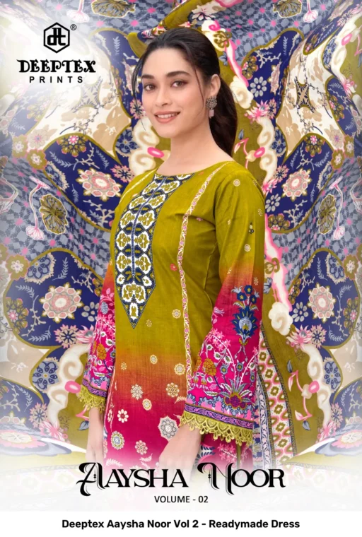Deeptex Aaysha Noor Vol 2 - Readymade Dress