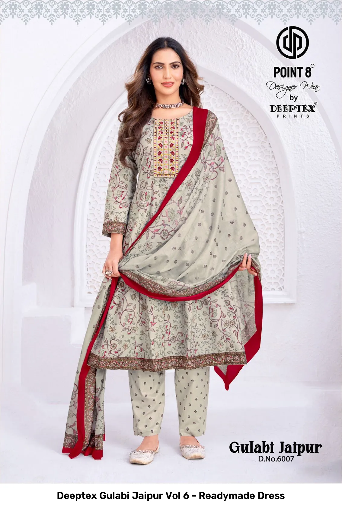Deeptex Gulabi Jaipur Vol 6 - Readymade Dress - Image 10