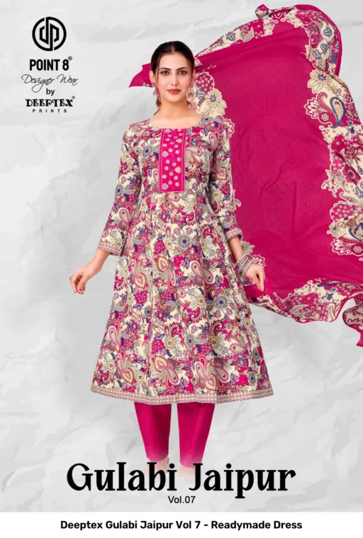 Deeptex Gulabi Jaipur Vol 7 - Readymade Dress