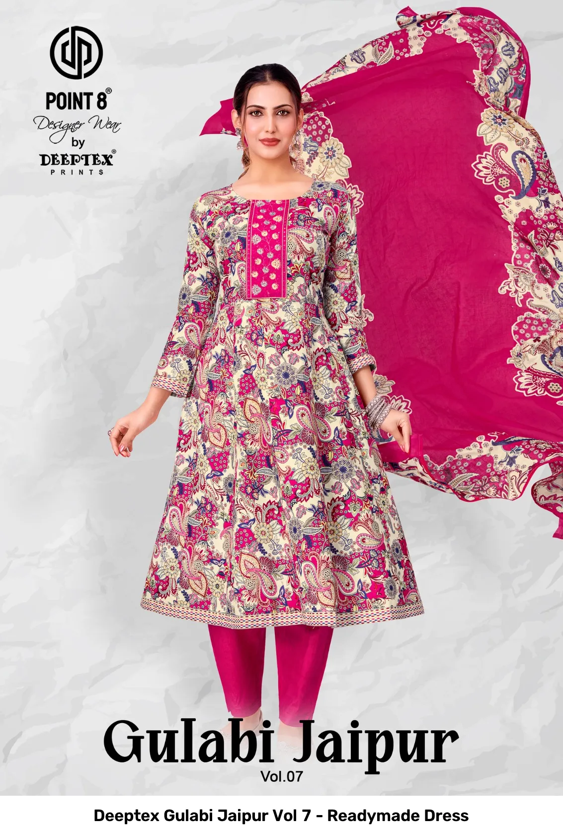 Deeptex Gulabi Jaipur Vol 7 - Readymade Dress
