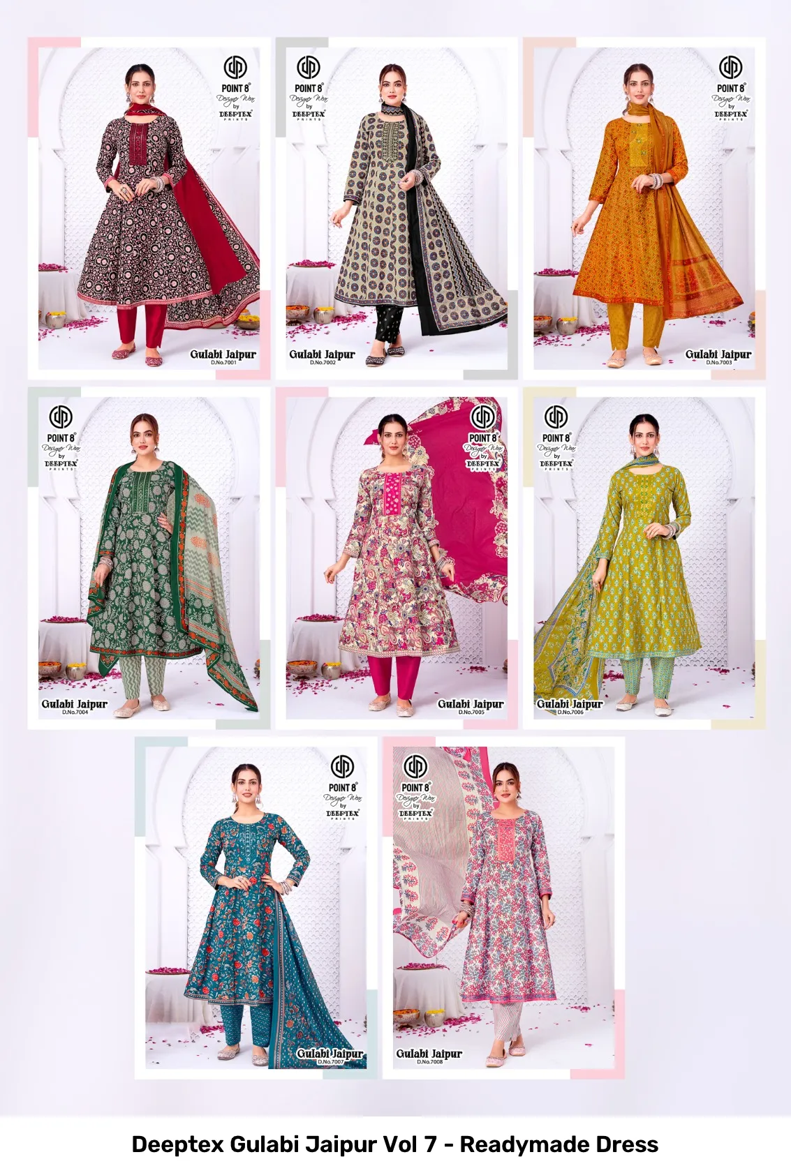 Deeptex Gulabi Jaipur Vol 7 - Readymade Dress - Image 2