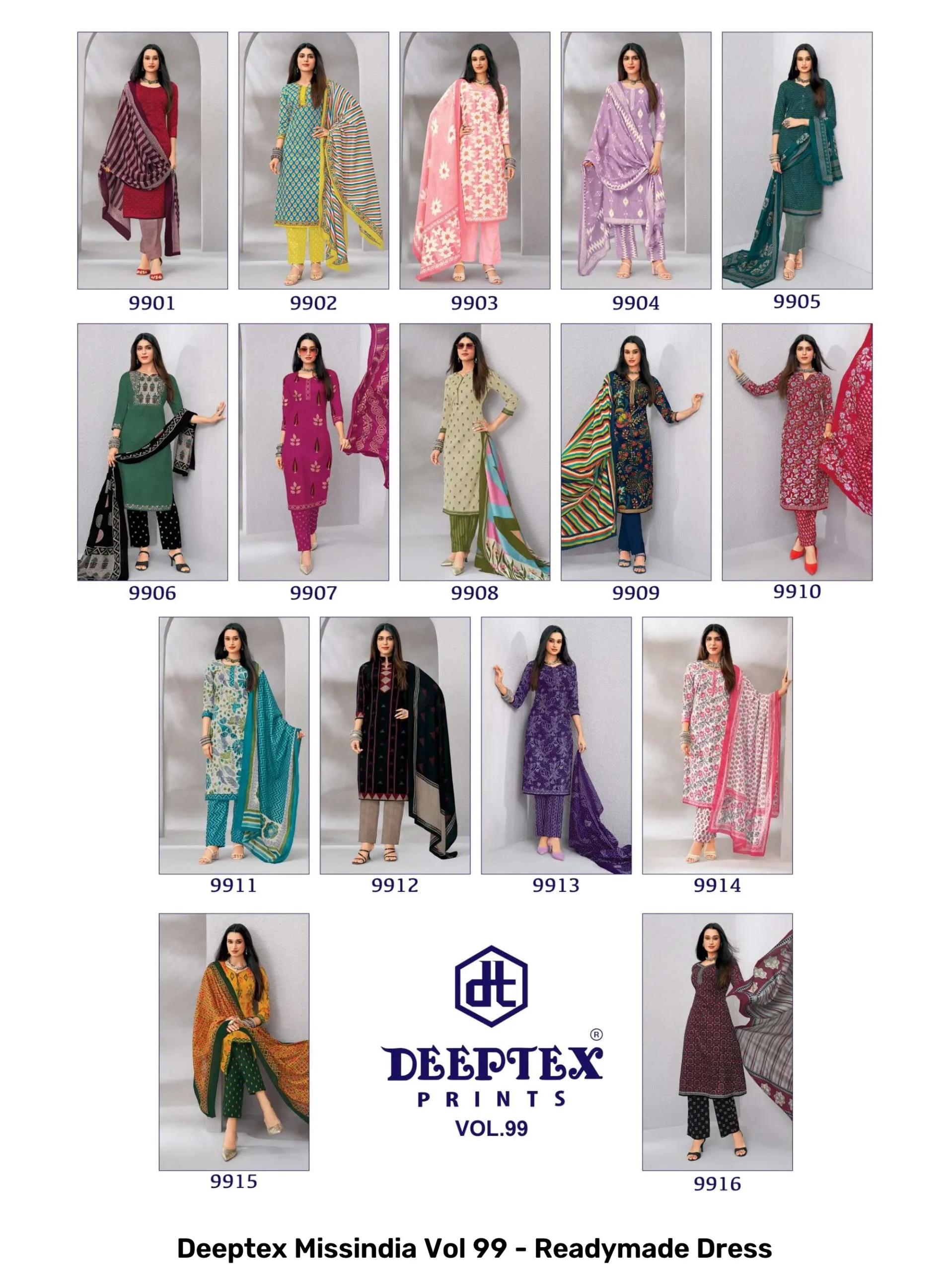 Deeptex Missindia Vol 99 - Readymade Dress - Image 2