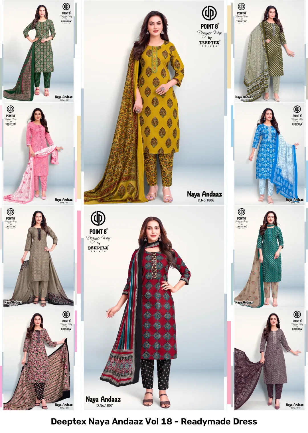 Deeptex Naya Andaaz Vol 18 - Readymade Dress - Image 2