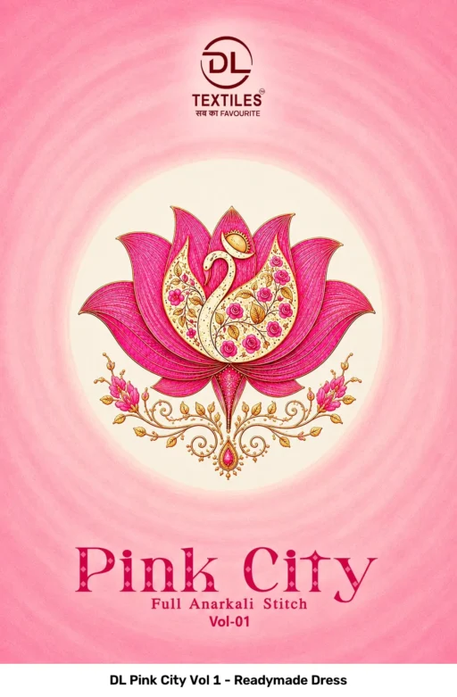 DL Pink City Vol 1 - Readymade Dress