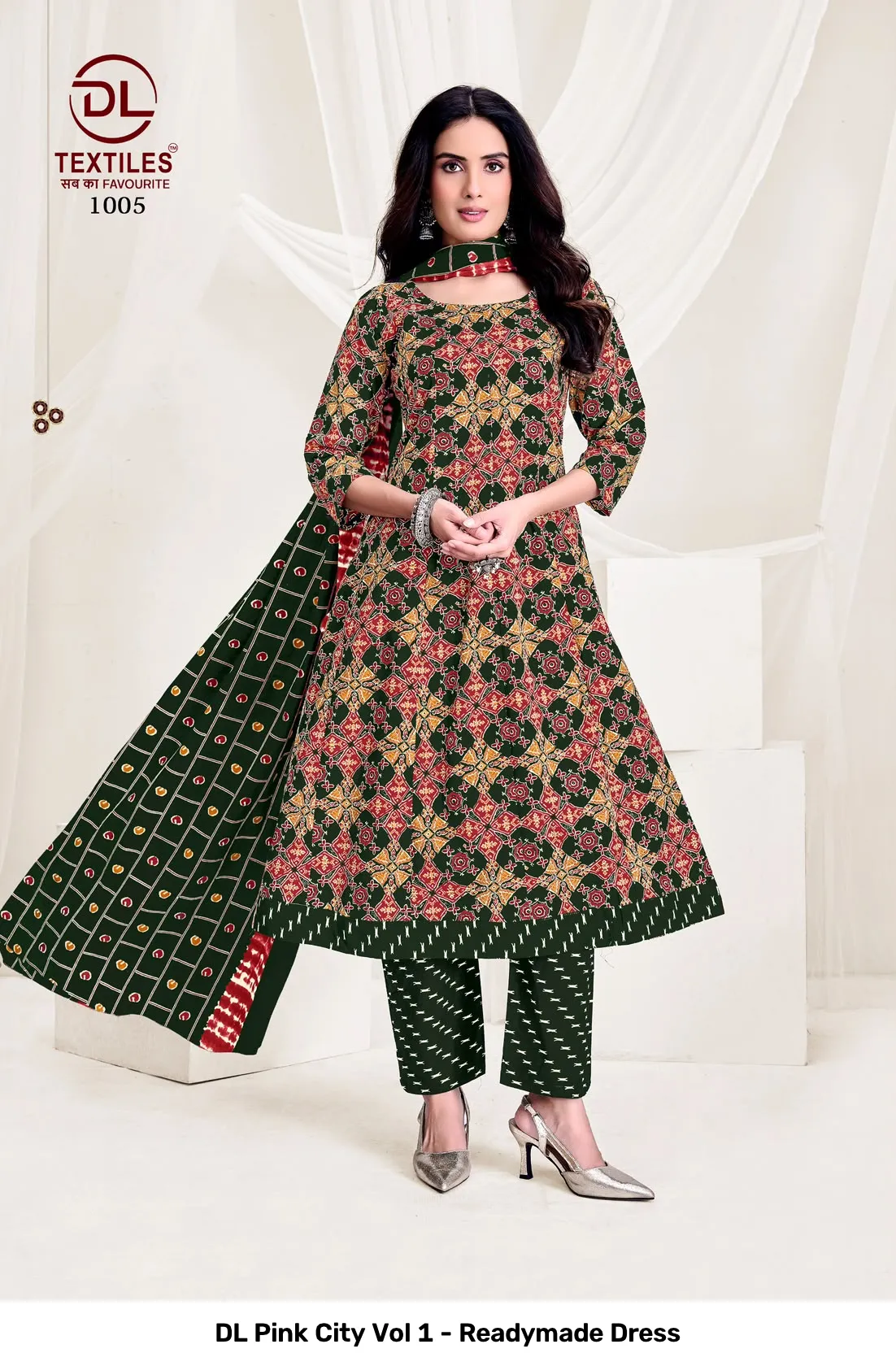 DL Pink City Vol 1 - Readymade Dress - Image 3
