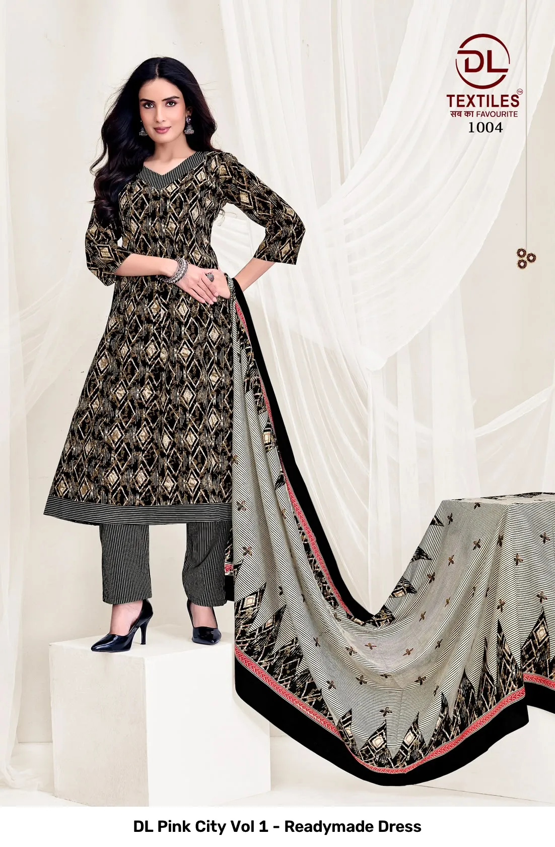 DL Pink City Vol 1 - Readymade Dress - Image 4