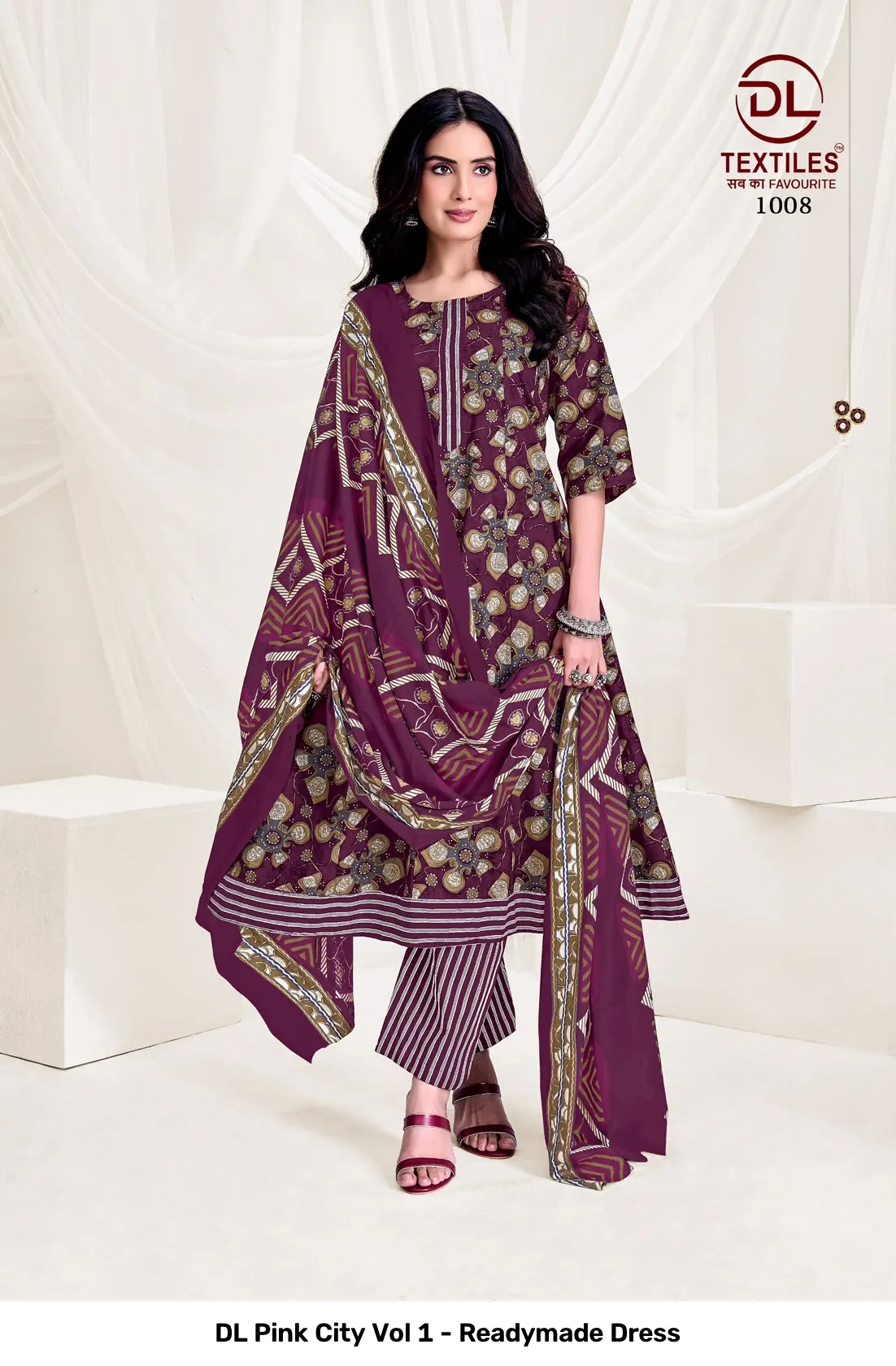 DL Pink City Vol 1 - Readymade Dress - Image 5