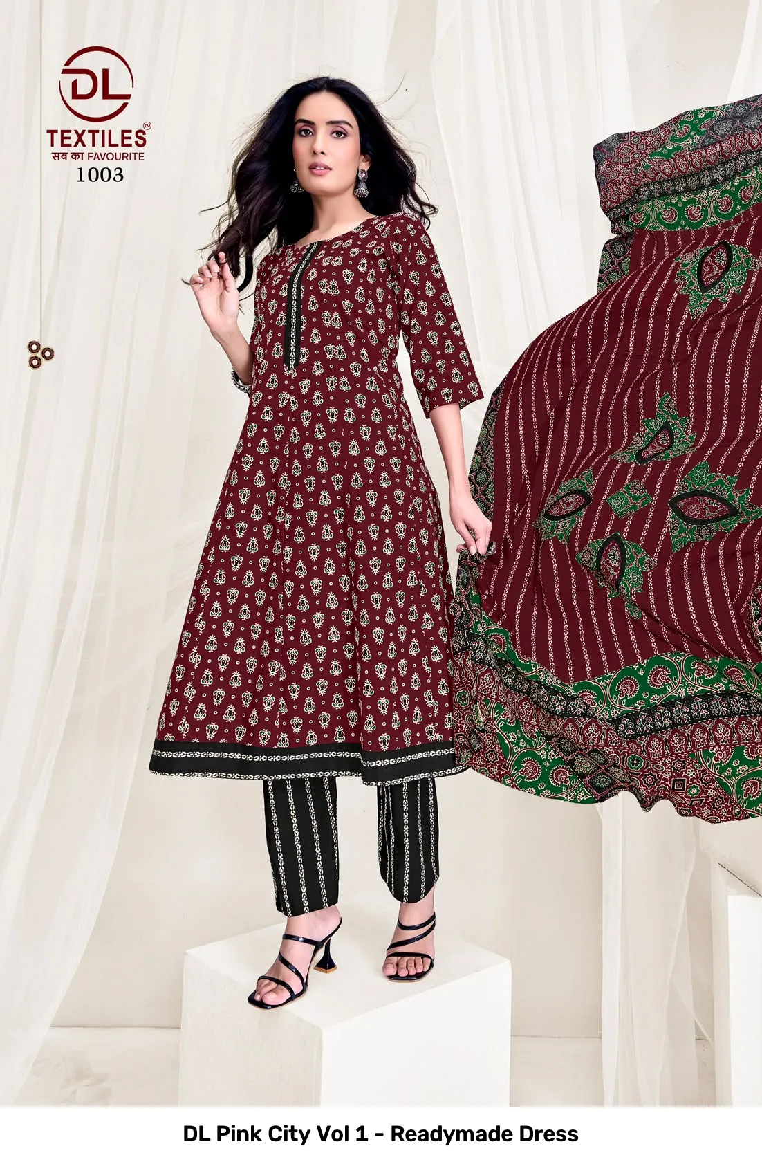 DL Pink City Vol 1 - Readymade Dress - Image 7