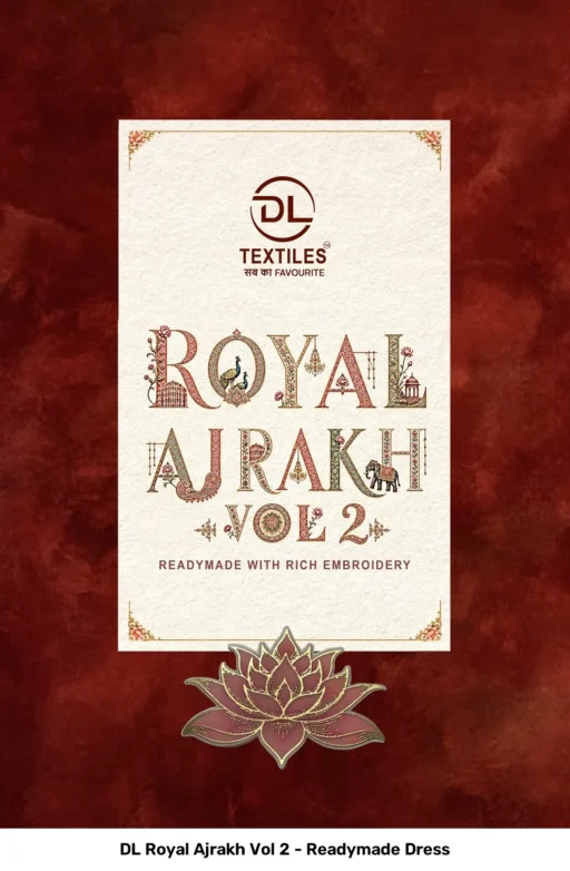 DL Royal Ajrakh Vol 2 - Readymade Dress