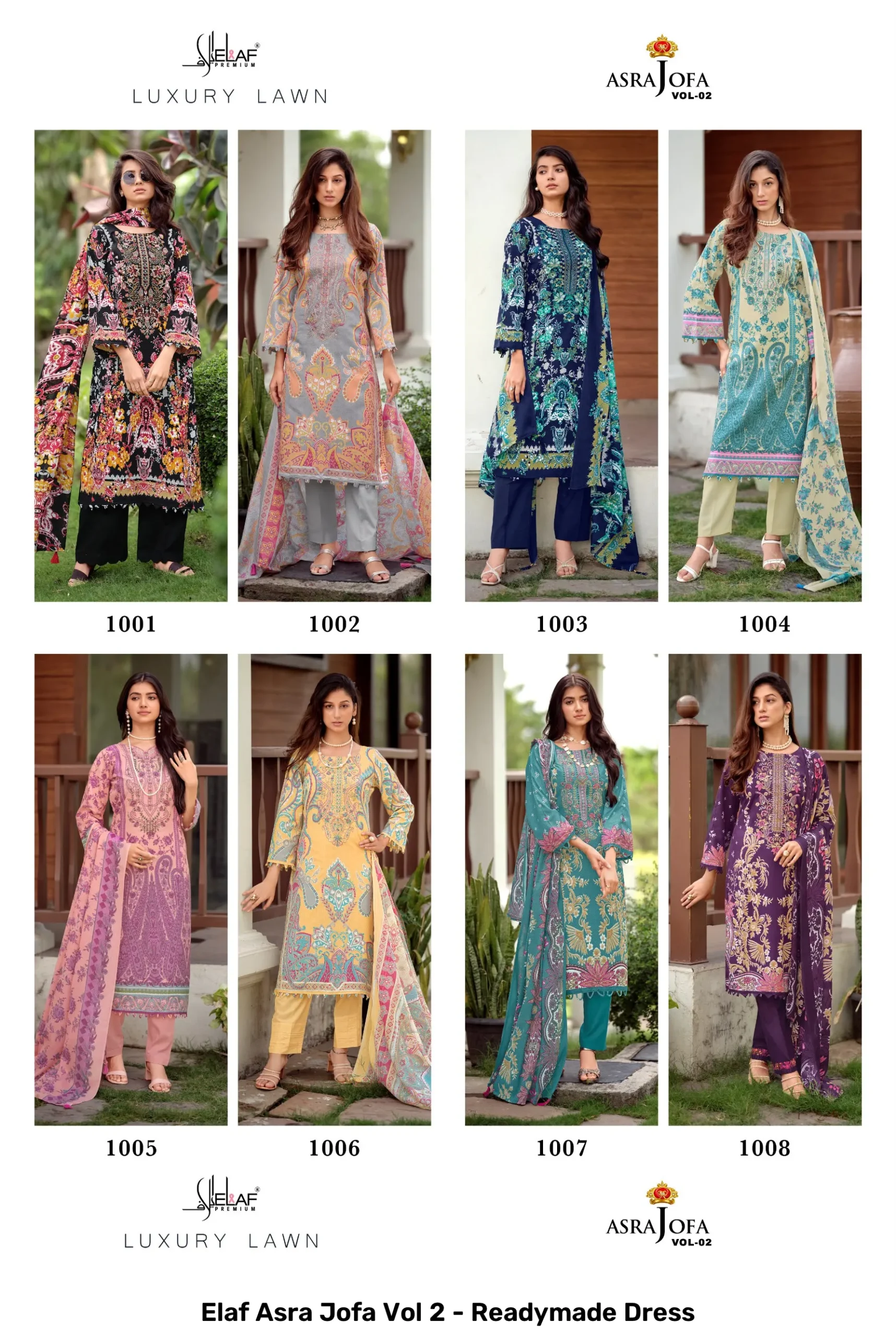 Elaf Asra Jofa Vol 2 - Readymade Dress - Image 2