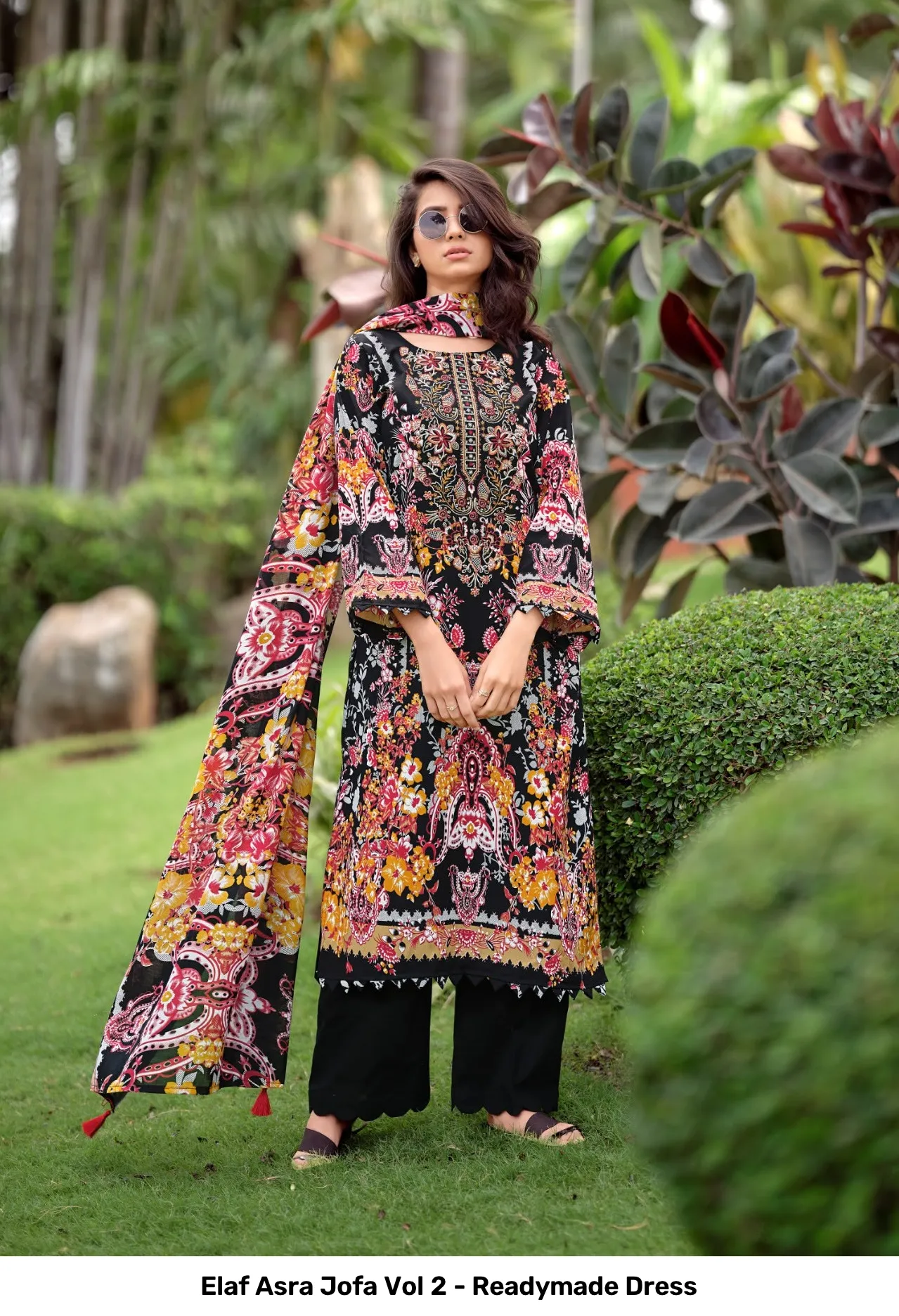 Elaf Asra Jofa Vol 2 - Readymade Dress - Image 8
