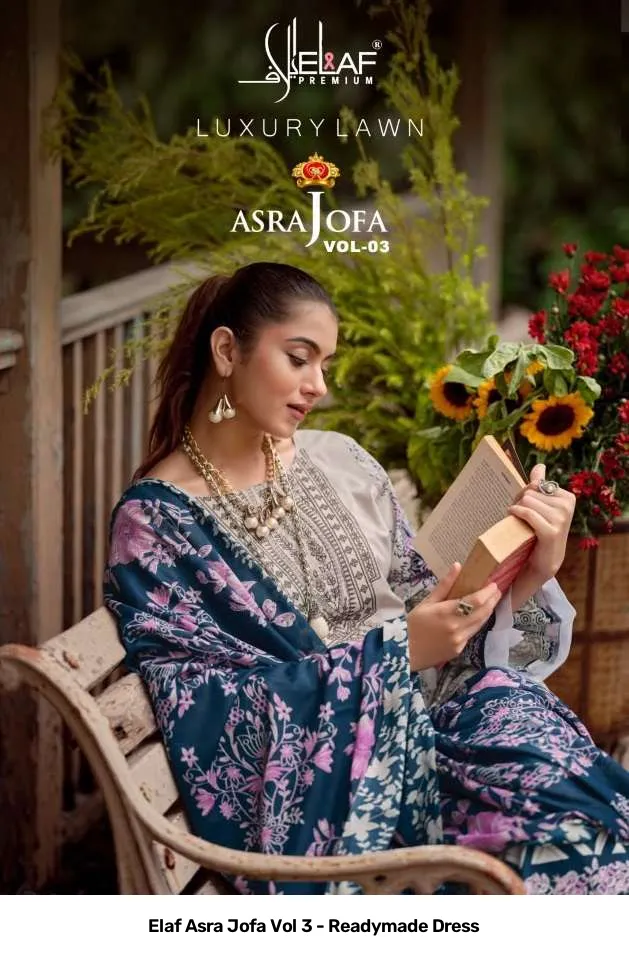 Elaf Asra Jofa Vol 3 - Readymade Dress