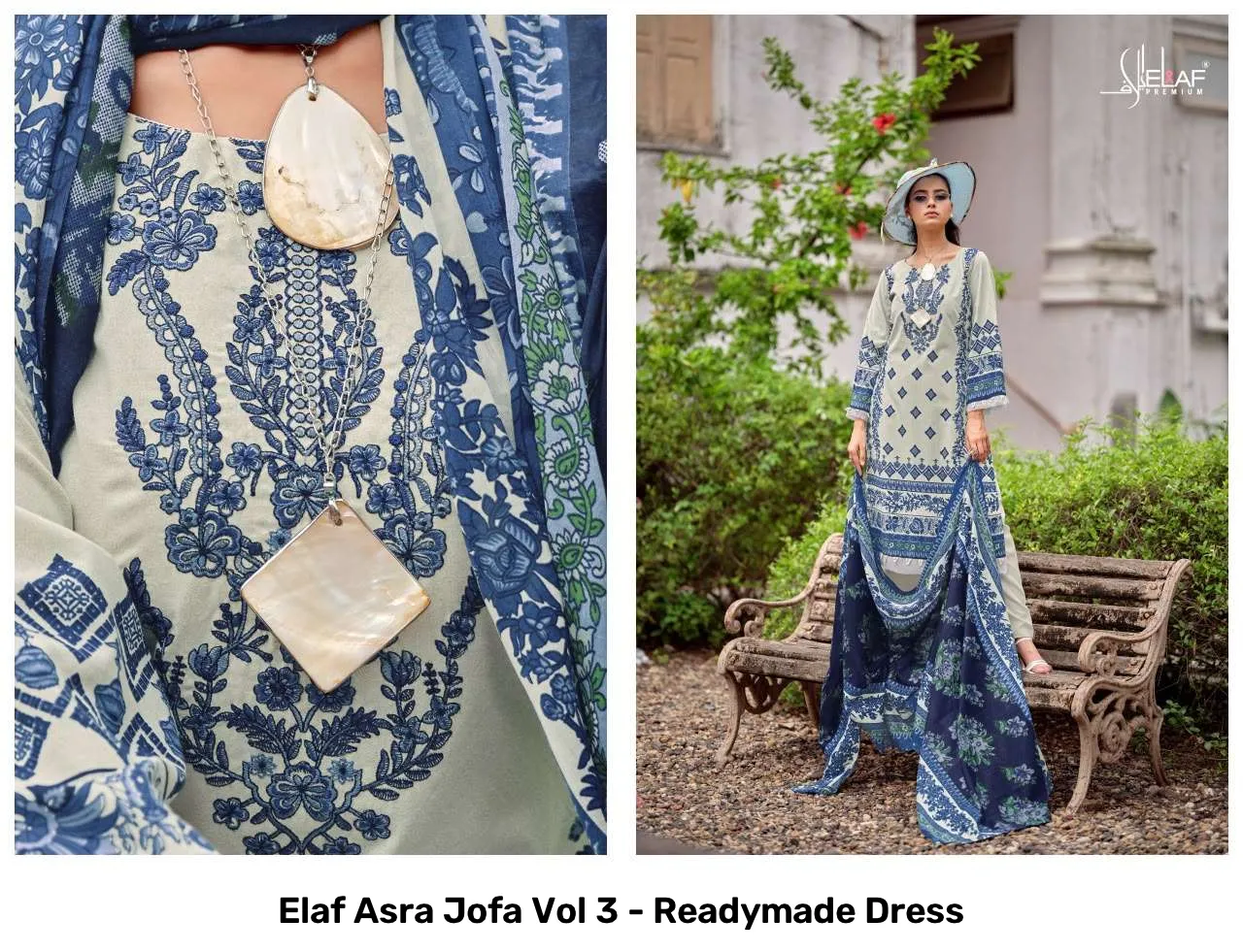 Elaf Asra Jofa Vol 3 - Readymade Dress - Image 10
