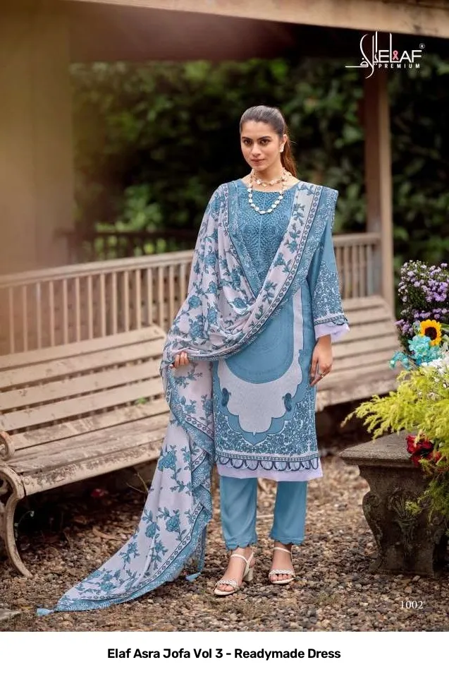 Elaf Asra Jofa Vol 3 - Readymade Dress - Image 4