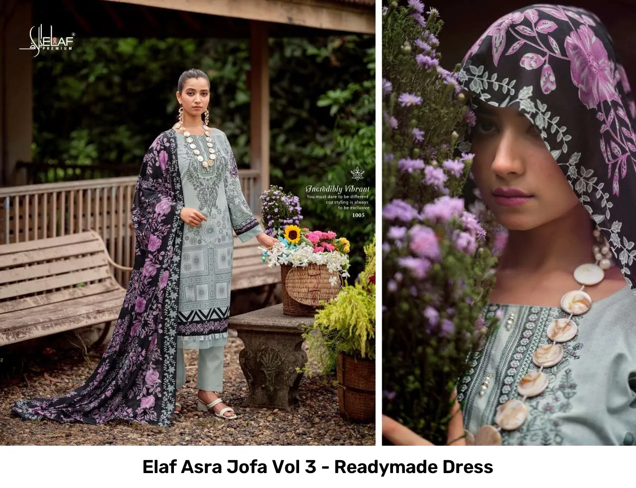 Elaf Asra Jofa Vol 3 - Readymade Dress - Image 5
