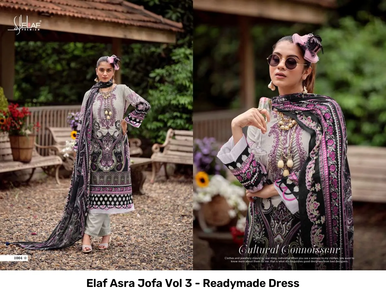 Elaf Asra Jofa Vol 3 - Readymade Dress - Image 6