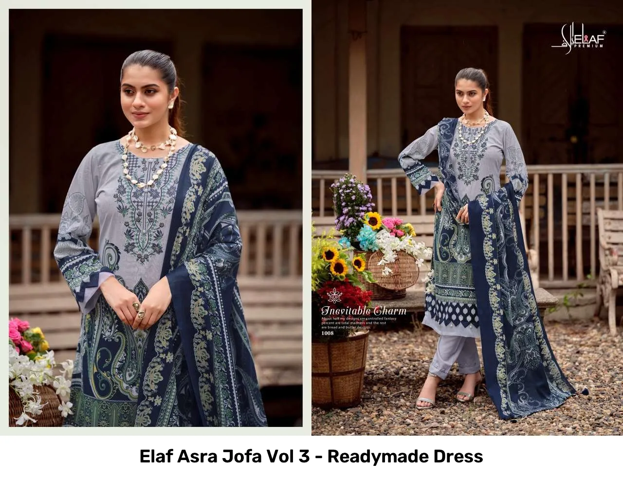 Elaf Asra Jofa Vol 3 - Readymade Dress - Image 7