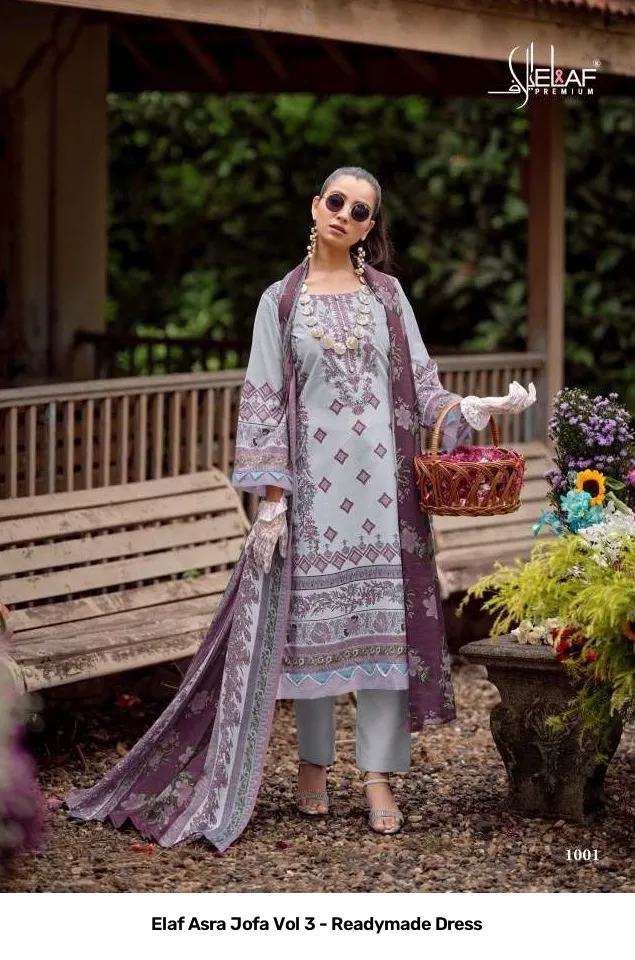 Elaf Asra Jofa Vol 3 - Readymade Dress - Image 8