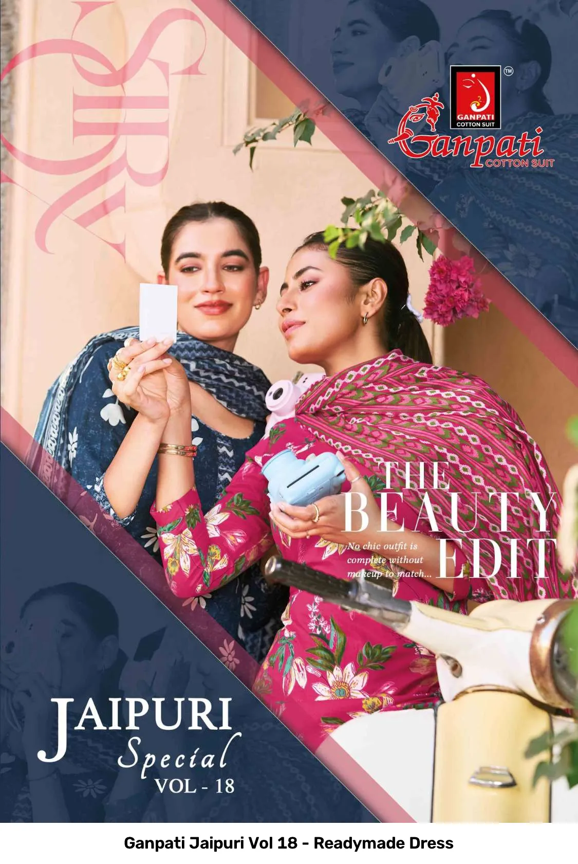 Ganpati Jaipuri Vol 18 - Readymade Dress