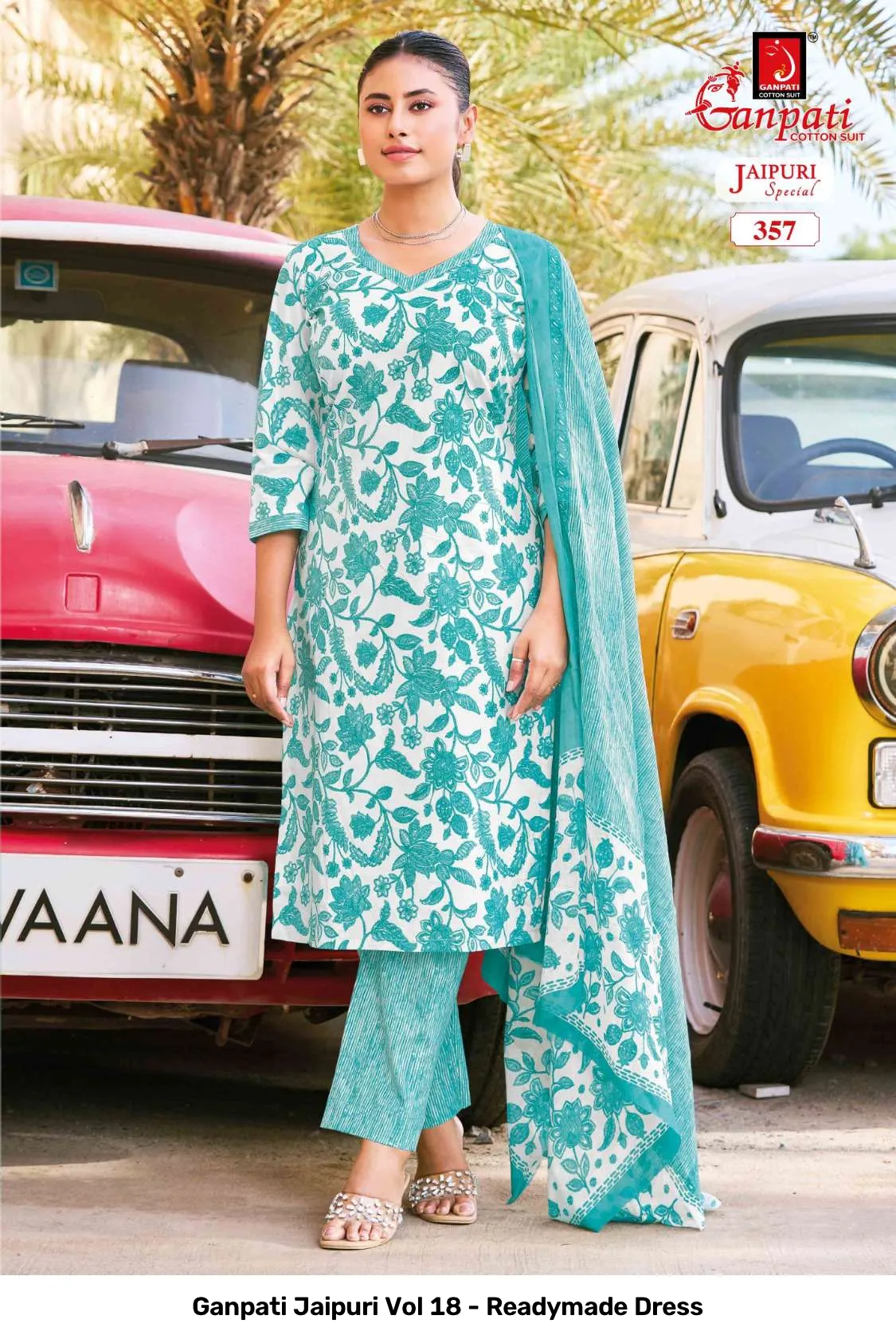 Ganpati Jaipuri Vol 18 - Readymade Dress - Image 13