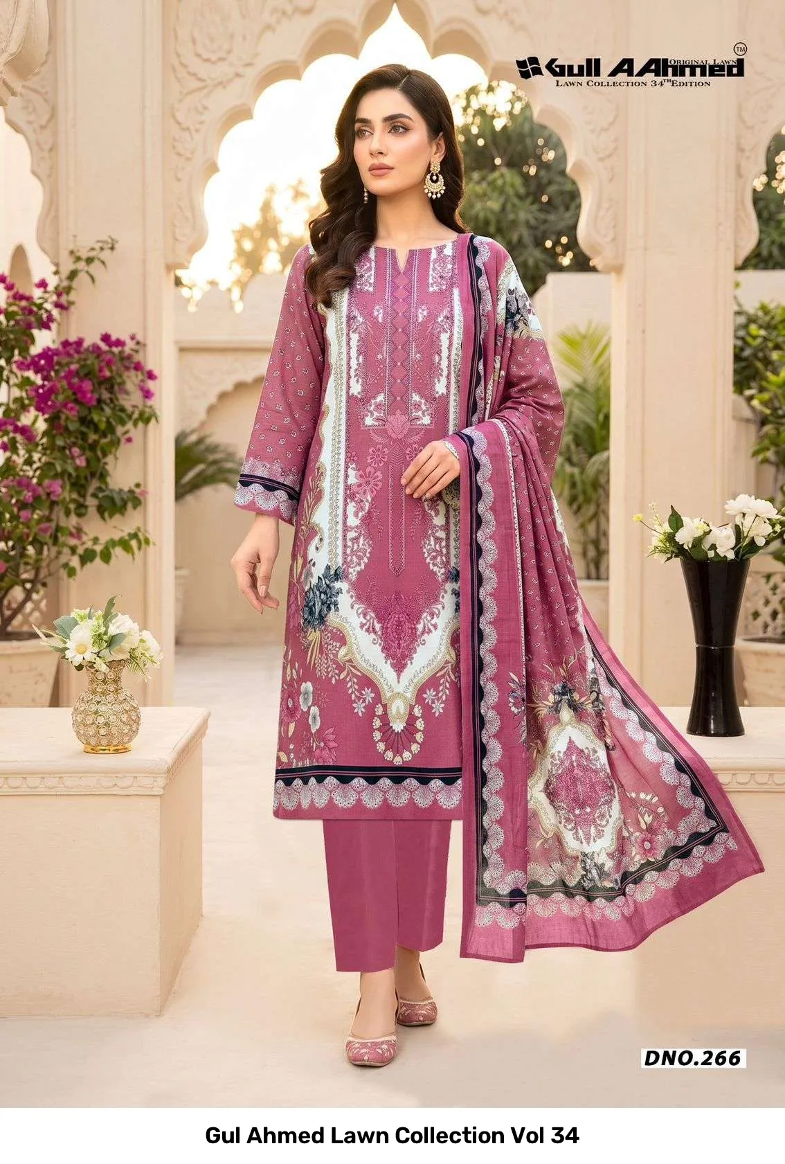 Gul Ahmed Lawn Collection Vol 34 - Image 6