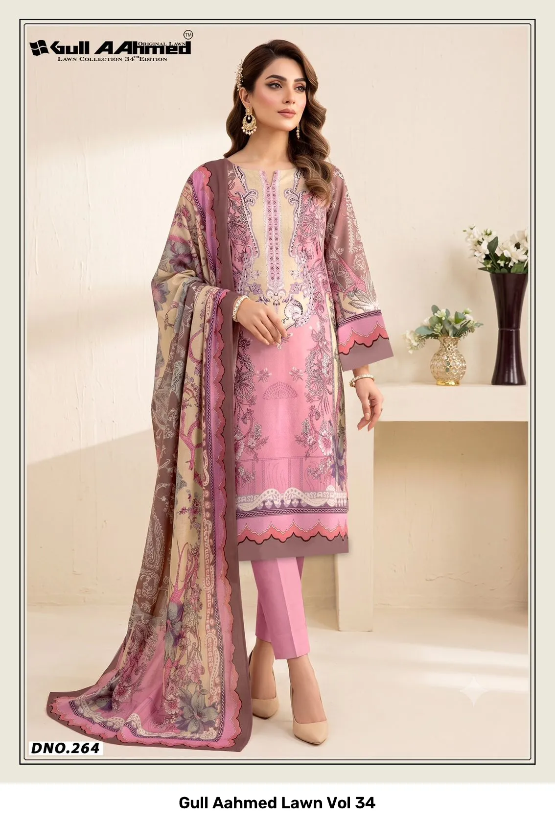 Gull Aahmed Lawn Vol 34 - Image 10