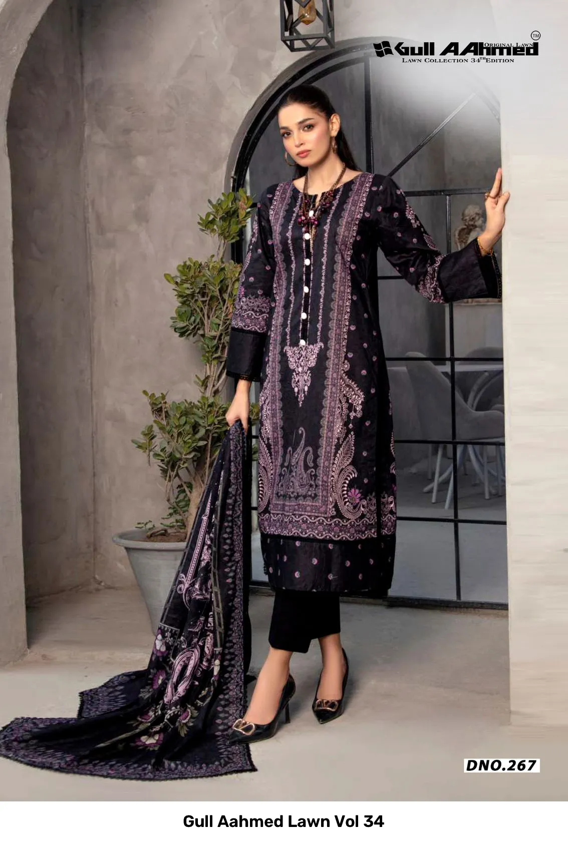 Gull Aahmed Lawn Vol 34 - Image 6