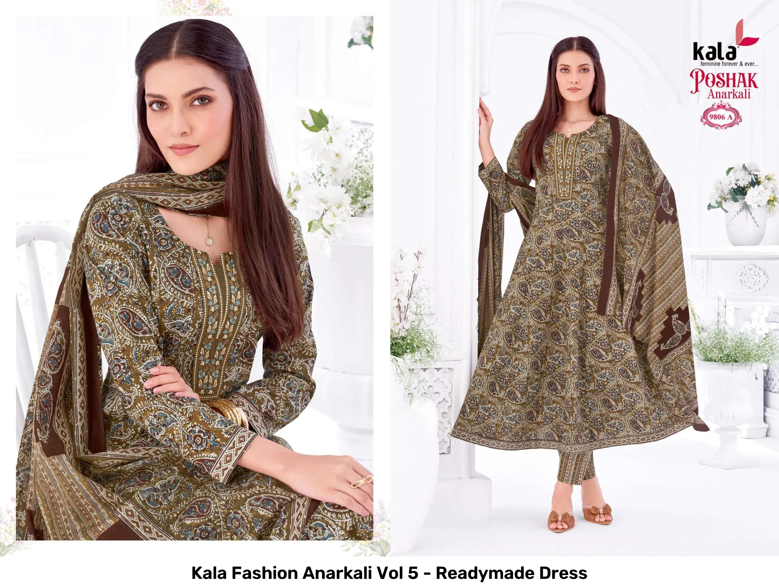 Kala Fashion Anarkali Vol 5 - Readymade Dress - Image 5