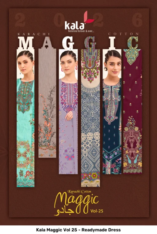 Kala Maggic Vol 25 - Readymade Dress
