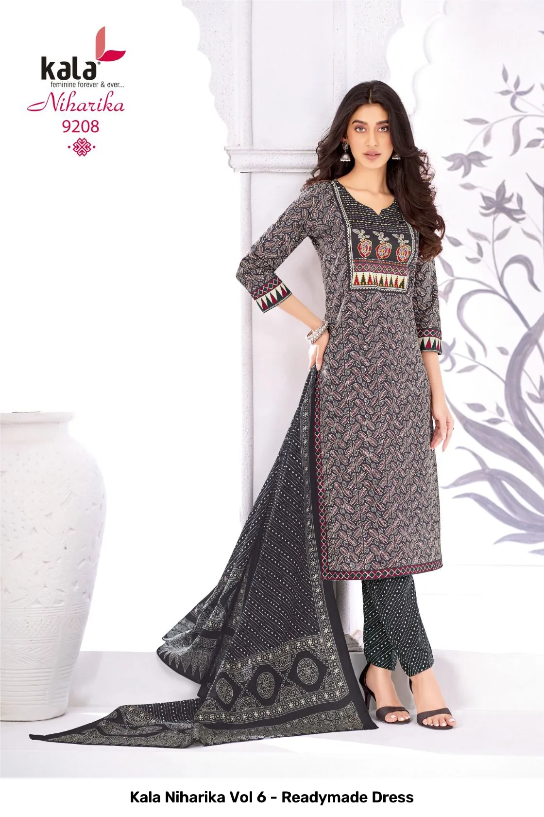 Kala Niharika Vol 6 - Readymade Dress - Image 5
