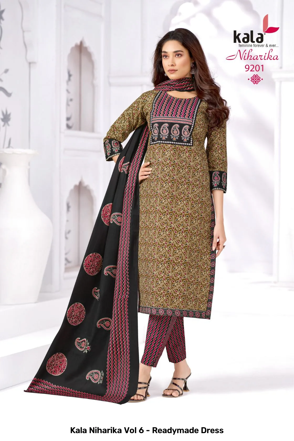 Kala Niharika Vol 6 - Readymade Dress - Image 8
