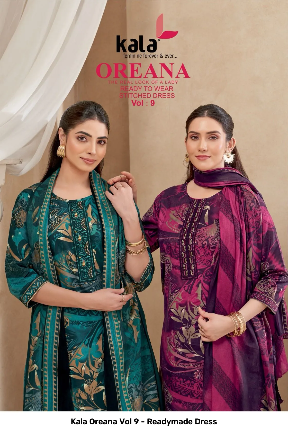 Kala Oreana Vol 9 - Readymade Dress