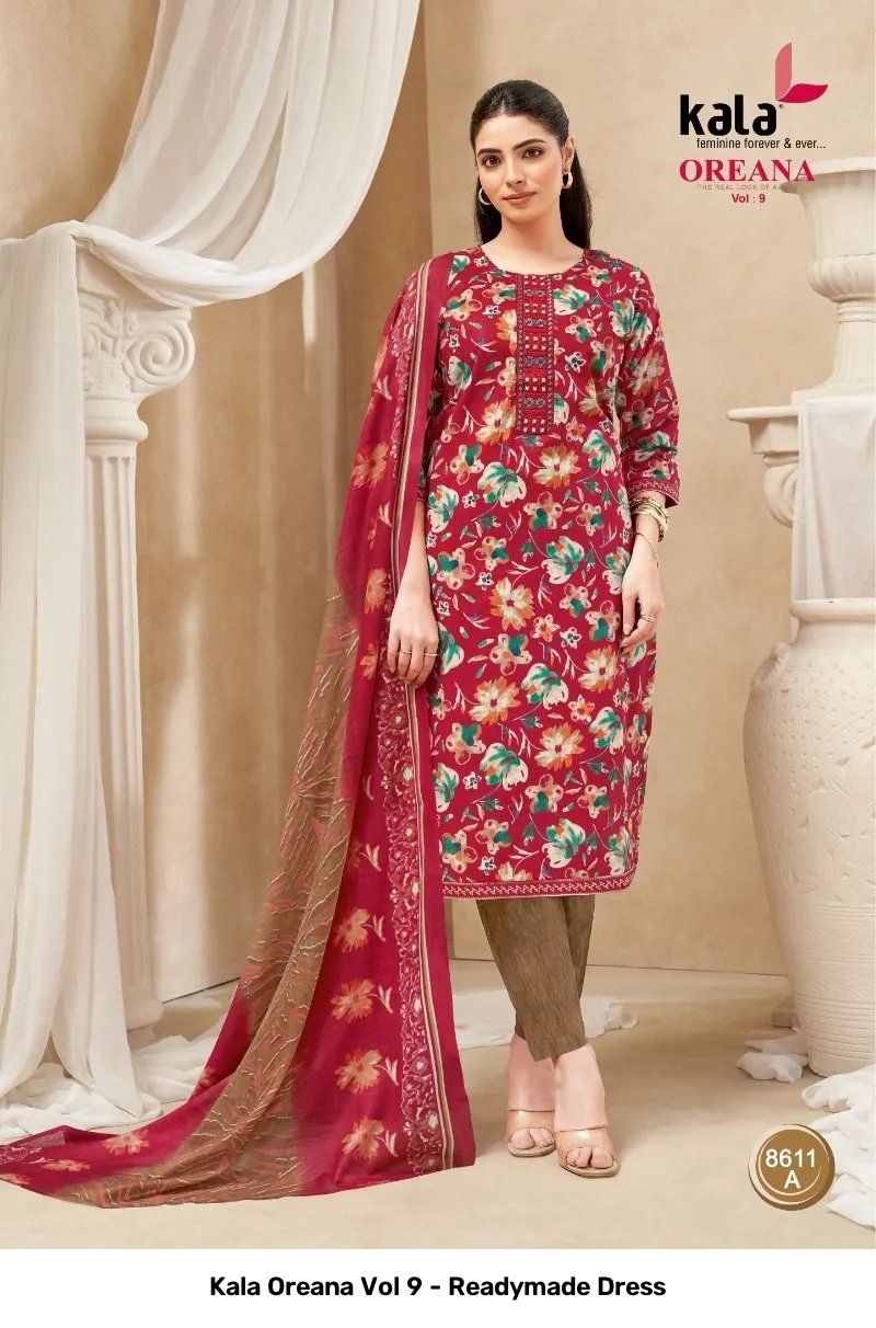Kala Oreana Vol 9 - Readymade Dress - Image 10