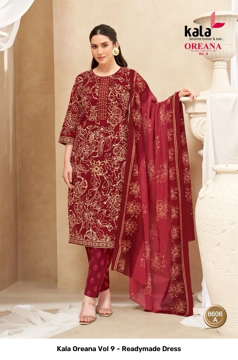 Kala Oreana Vol 9 - Readymade Dress - Image 12