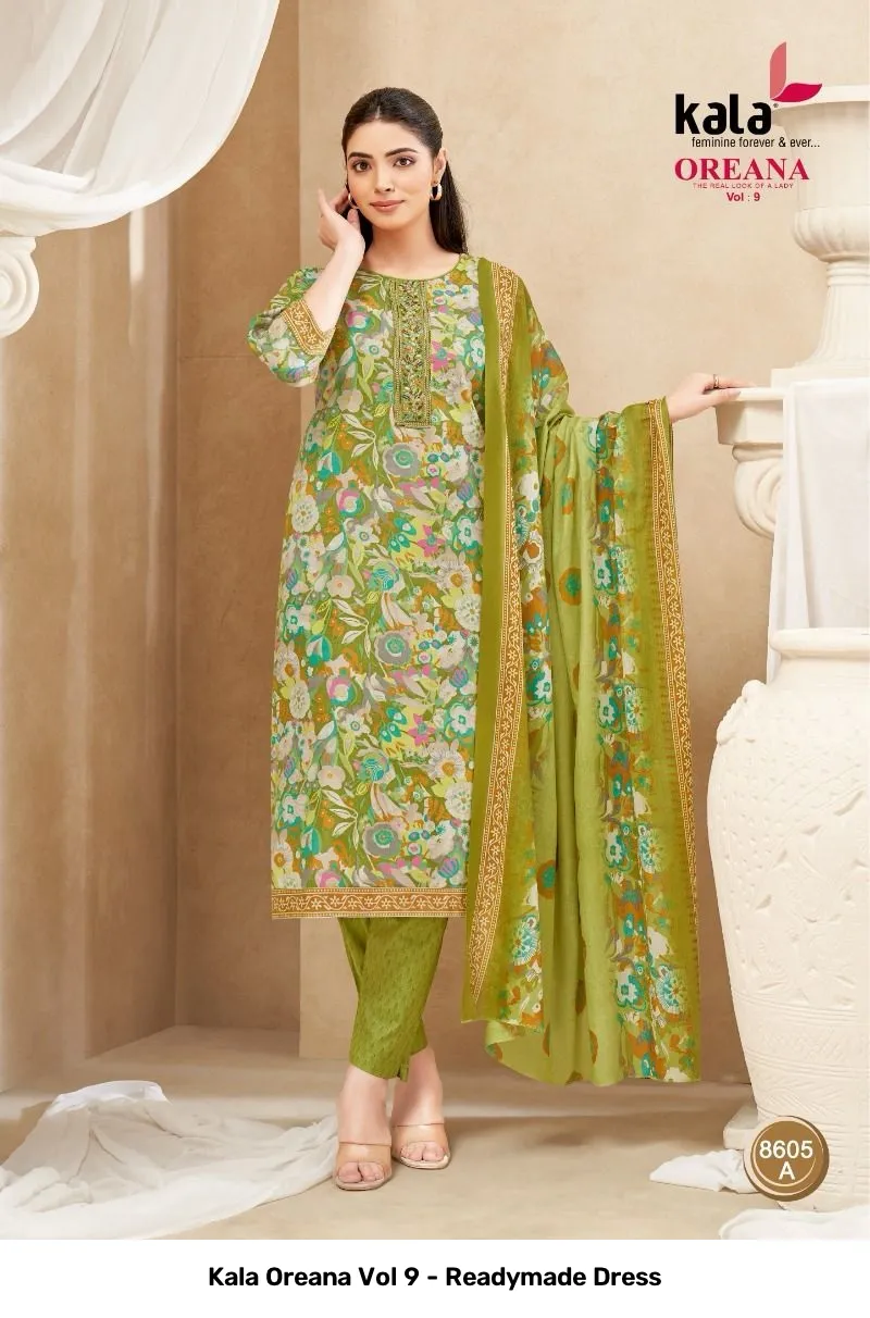 Kala Oreana Vol 9 - Readymade Dress - Image 3
