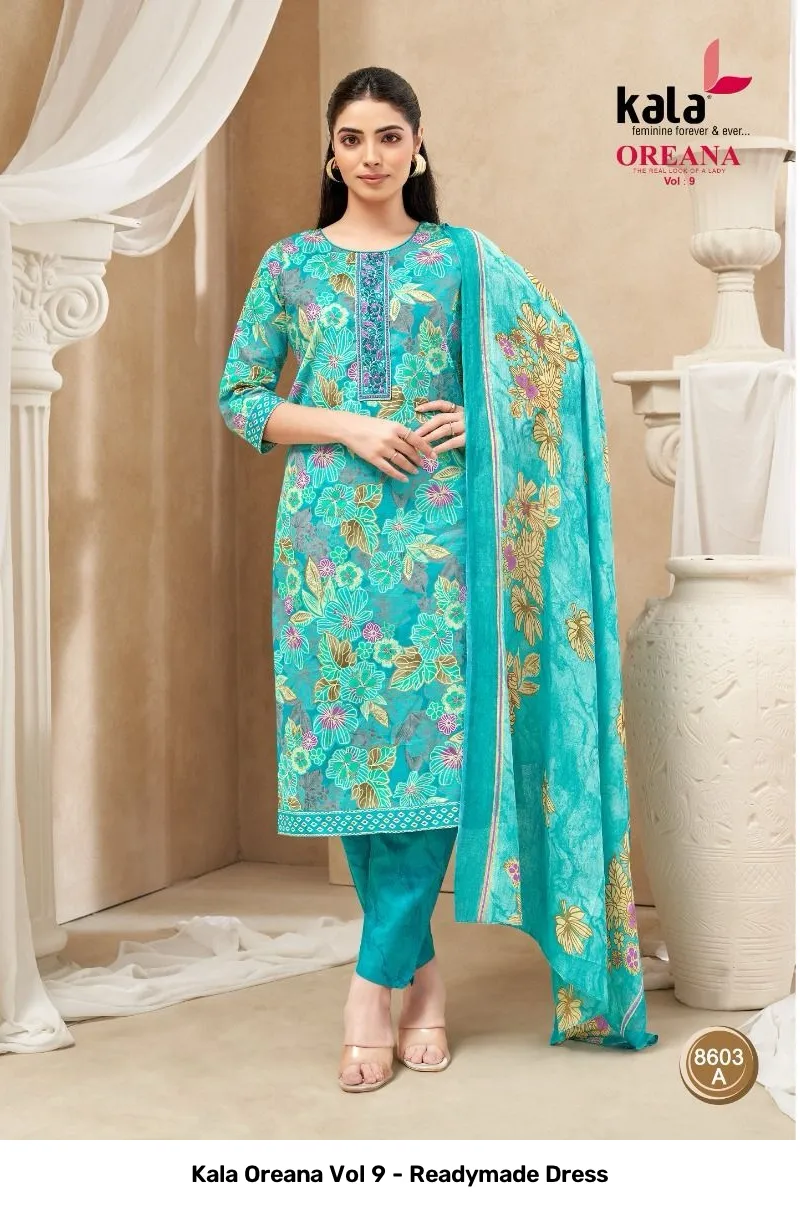 Kala Oreana Vol 9 - Readymade Dress - Image 9