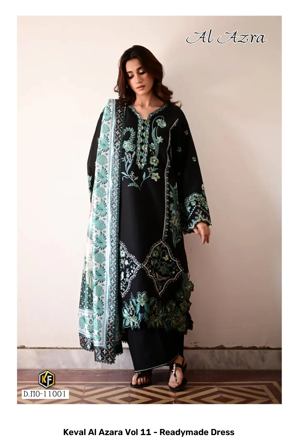 Keval Al Azara Vol 11 - Readymade Dress - Image 8