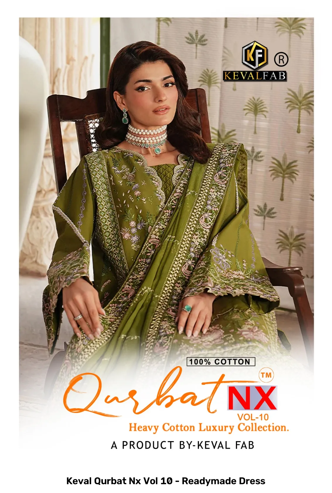 Keval Qurbat Nx Vol 10 - Readymade Dress