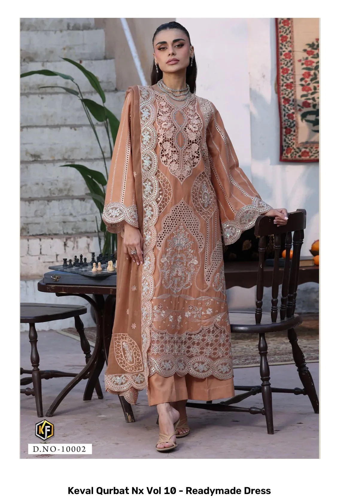 Keval Qurbat Nx Vol 10 - Readymade Dress - Image 8