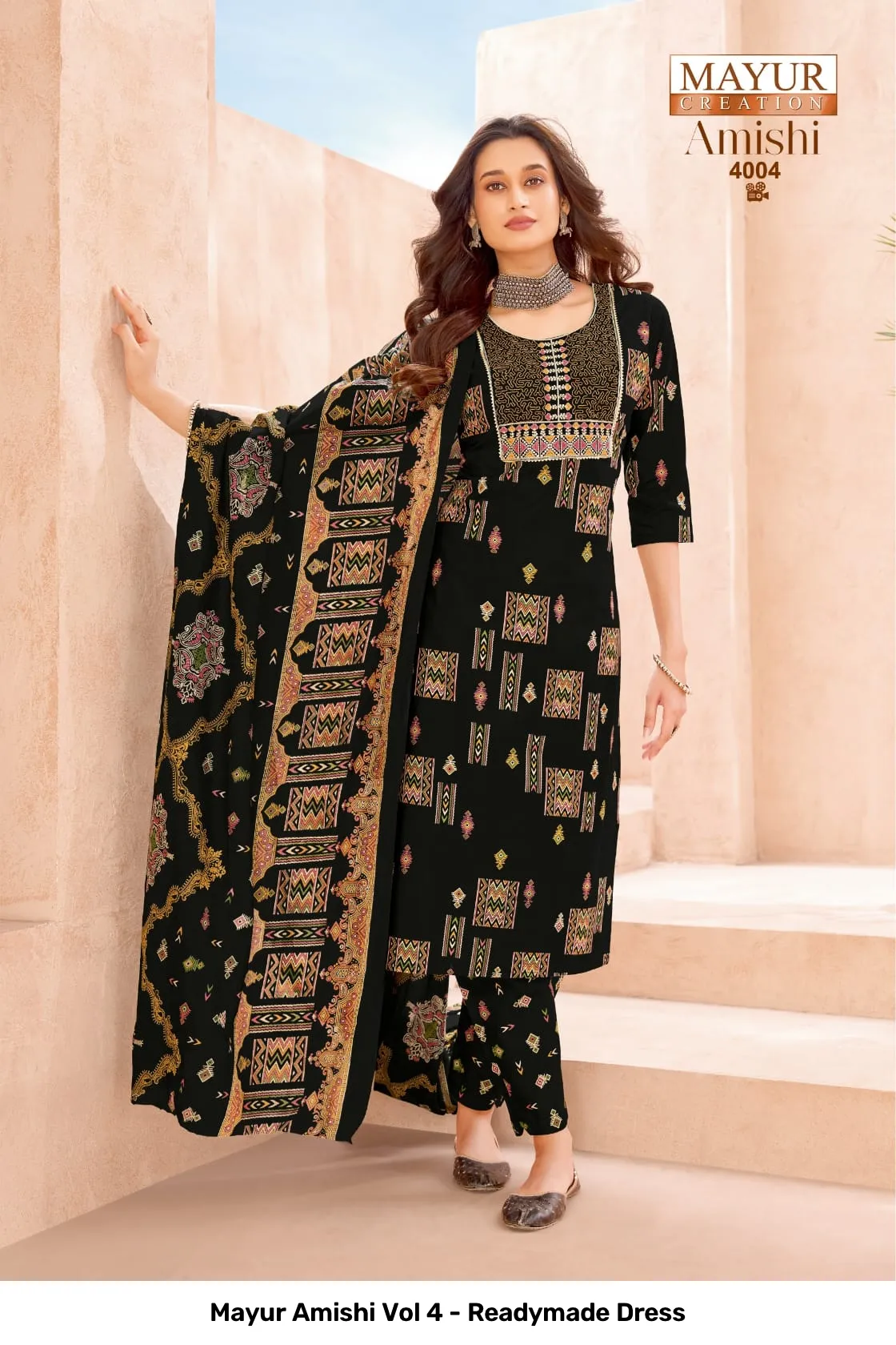Mayur Amishi Vol 4 - Readymade Dress - Image 12